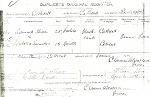 Wedding Certificate