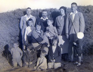 Samuel SHORE & grandchildren